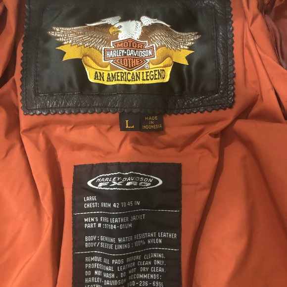 Men’s Black Harley jacket - Picture 7 of 7